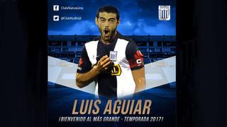 Alianza Lima presentó a Luis Aguiar, su primer refuerzo extranjero para 2017