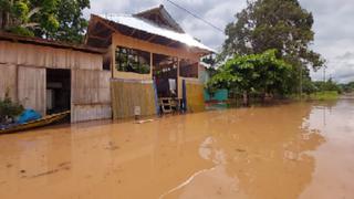 Huánuco: Más de 100 viviendas se inundaron tras desborde de río Pachitea