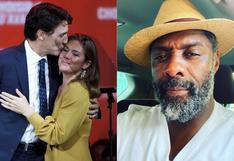 Esposa de Justin Trudeau habría contagiado de coronavirus al actor Idris Elba 