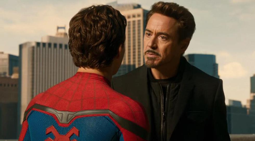 Escena de "Spider-Man: Far From Home" levanta sospechas en las redes sociales sobre la muerte de Iron Man. (Capturas de YouTube)