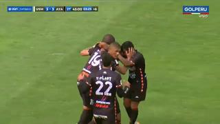 En los minutos finales: Nicolás Royón anota el 3-3 de Ayacucho FC sobre San Martín