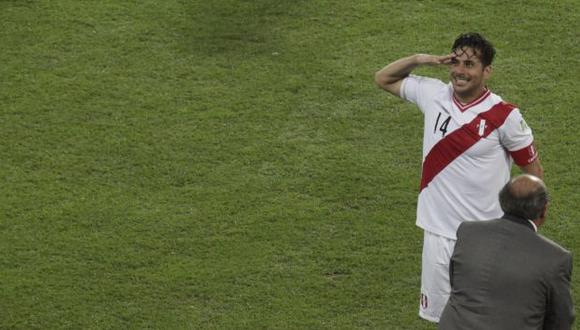 Claudio Pizarro en duda para partido de Perú contra Inglaterra y Suiza. (USI)