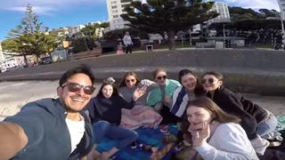 'Youtuber' busca más hinchas para alentar a Perú en Wellington y los consigue con pisco [VIDEO]