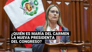 ¿Quién es María del Carmen Alva Prieto, la nueva presidenta del Congreso de la República?