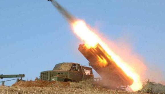 Corea del Norte lanza misil de corto alcance en nueva prueba balística. (EFE)