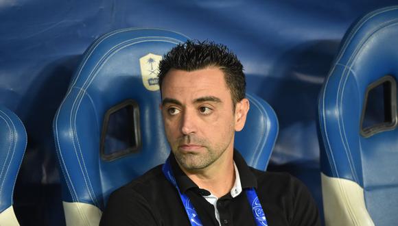 Xavi Hernández justificó el "no" a Barcelona, después de ofrecerle el cargo de entrenador del primer equipo. (Foto: AFP)