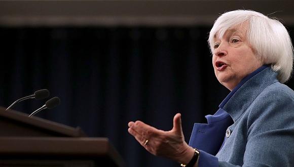 Janet Yellen, presidenta de la Reserva Federal de Estados Unidos. (AFP)