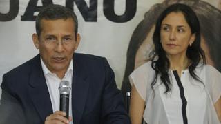 Ollanta Humala y Nadine Heredia serán acusados a fin de año