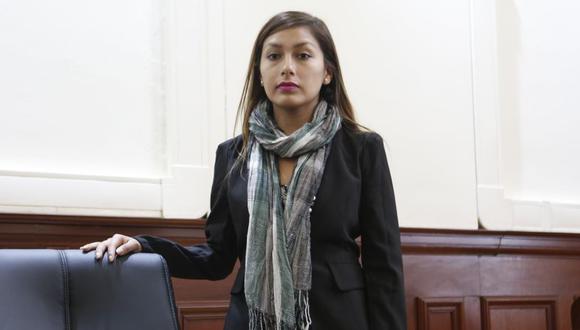 Arlette Contreras ha asistido a más de 100 audiencias durante los dos juicios orales anteriores. (Canal N/El Comercio)