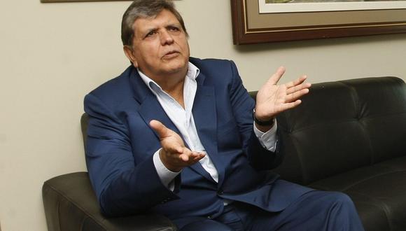 Alan García indicó también que no es un deshonor para él permanecer en el Perú por 18 meses. (Foto: USI / Video: Canal N)