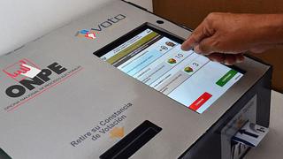 ONPE: Conozca en qué distritos de Lima funcionará el voto electrónico para las próximas elecciones