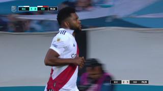 Lo gritó River y Boca: Miguel Borja puso el 1-1 frente a Racing Club [VIDEO]