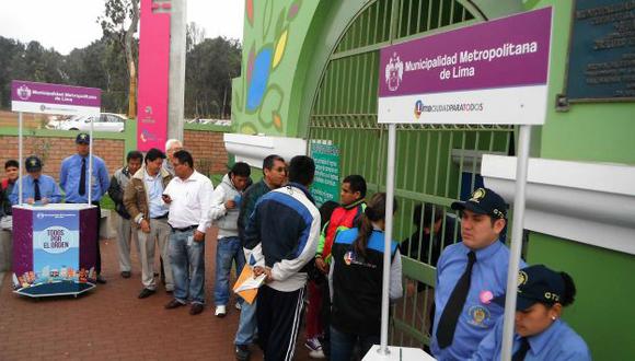 Choferes se registran en Lima. (Difusión)