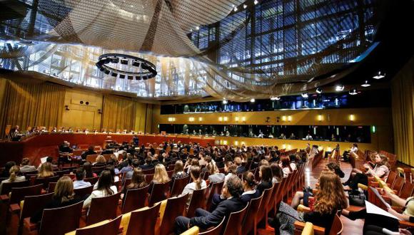 Ssesión del Tribunal de Justicia de la Unión Europea en Luxemburgo, el 10 de mayo de 2017. (Foto: EFE)