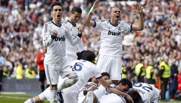 Felicidad. Real Madrid le dio un nuevo golpe al Barcelona. (Reuters)