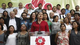 Verónika Mendoza: "Seremos una oposición crítica y fiscalizadora" [Fotos y video]