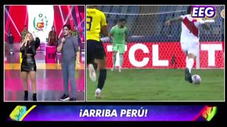 EEG: Mira como narró Johanna San Miguel los goles peruanos