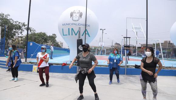 Los vecinos tendrán que inscribirse previamente en las diferentes actividades para poder ingresar a los centros deportivos de la Municipalidad de Lima. (Foto: MML)