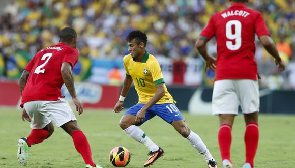 Neymar no destacó en el equipo sudamericano. (AP)