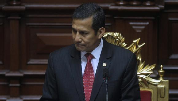 Ollanta Humala hablará ante comisión López Meneses. (Nancy Dueñas)