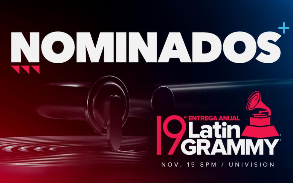 Latin Grammy 2018: Estos son todos los nominados para la gala de esta noche. (Difusión)