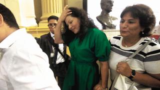 Fujimoristas le bajan el dedo a Yesenia Ponce tras irregularidades