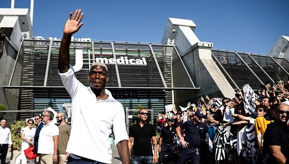 Paul Pogba recibió la ovación de los hinchas de Juventus. (Foto: Juventus)