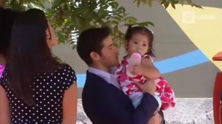 Andrés Wiese, ‘Nicolás’, se encuentra con su ‘hija’ en la boda de Erick Elera 