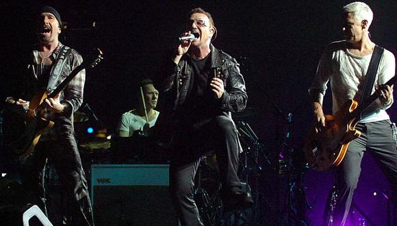 Bono y compañía dejaron atrás a Taylor Swift, Take That y Bon Jovi. (Internet)