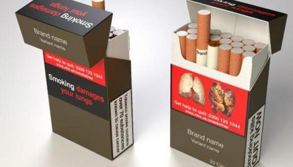 Cigarrillos en Irlanda solo mantendrán el aviso de dañino para la salud. (Referencia/Difusión)