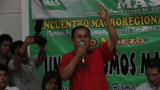 Gregorio Santos: Oficializan precandidatura por Movimiento de Afirmación Social