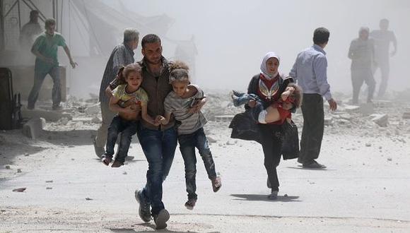 Entre 320.000 y 450.000 personas han perdido la vida por la guerra de Siria.  (Getty)