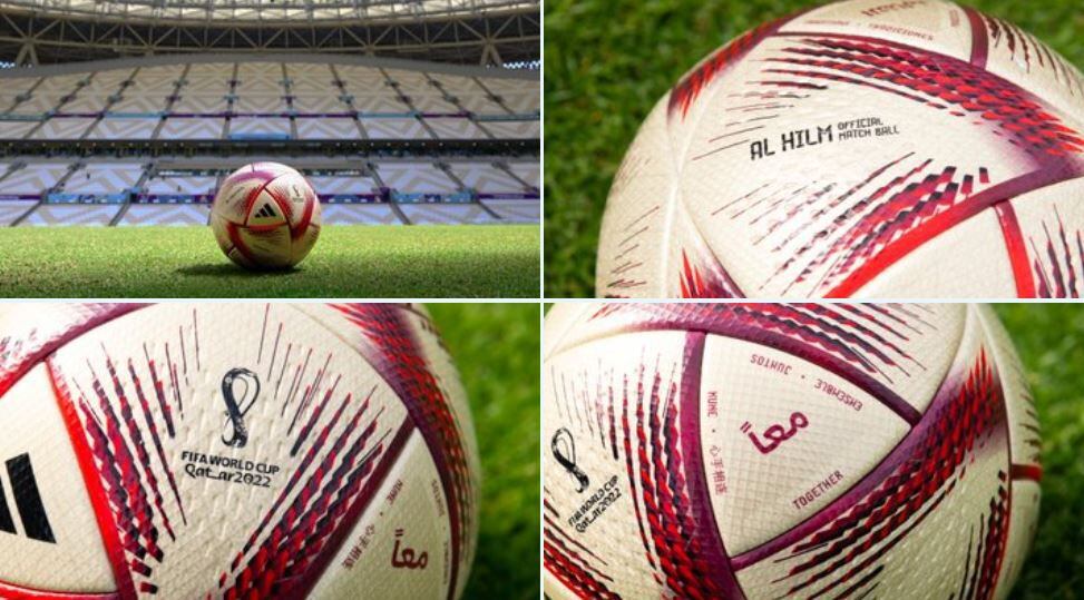 Al Hilm es el nuevo balón que se utilizará en el Mundial Qatar 2022. (Foto: FIFA)