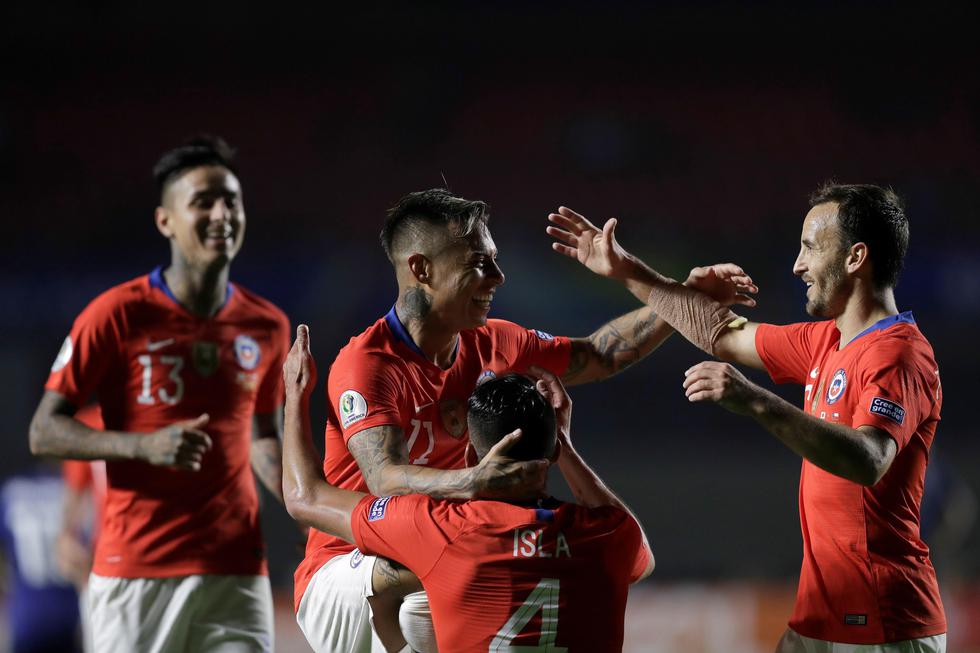 Chile goleó 4-0 a Japón por el Grupo C de Copa América 2019. (EFE)