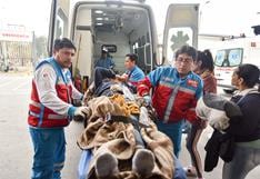 INSN San Borja atiende a menores heridos en accidente en Huarochirí 