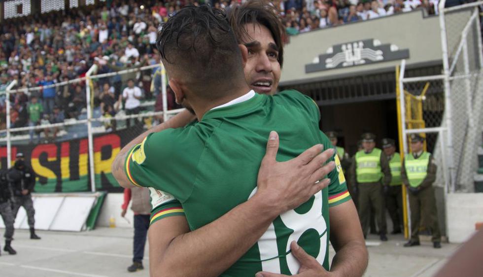 Marcelo Martins, entre lágrimas, festejó el único tanto que le dio la victoria a su selección. (AP)