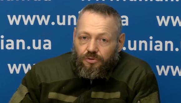 El teniente coronel de la Guardia Nacional rusa Astakhov Dmitry Mikhailovich instó a sus tropas a “ser valientes” y oponerse a las órdenes de sus comandantes. (Foto: captura de video)