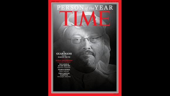 El título reconoce a la persona o grupo de personas que más han influenciado las noticias y el mundo. En esta oportunidad, fue elegido Jamal Khashoggi. (Foto: Twitter/@TIME)