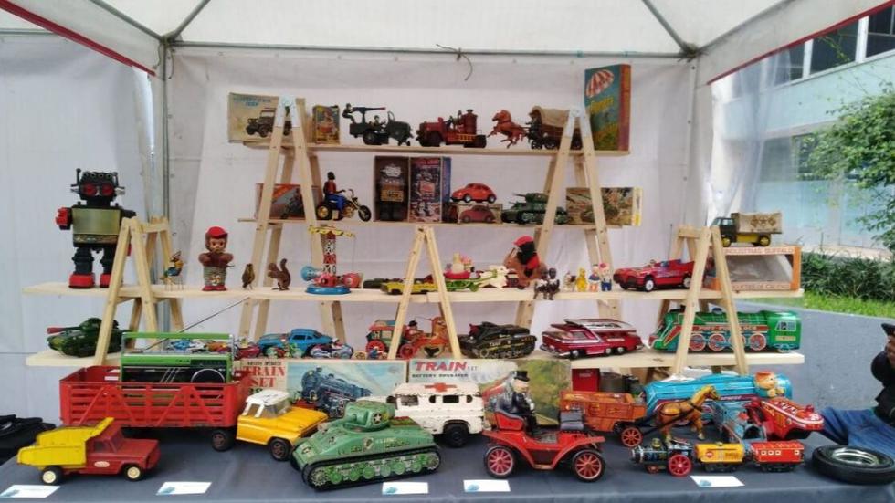 Festival del juguete. Una colección con más de cien juguetes clásicos de diferentes épocas. (Foto: Difusión)
