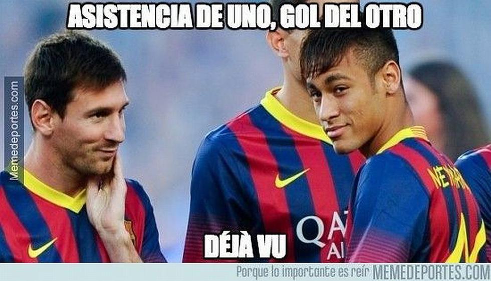 Cibernautas celebran con ‘memes’ la goleada 5-0 del Barcelona al Levante y el nuevo récord logrado por Lionel Messi. (Meme Deportes)