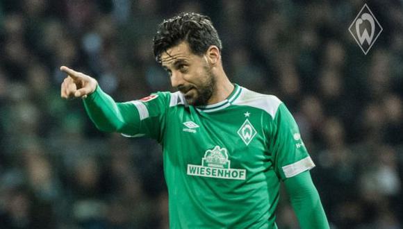 Claudio Pizarro es el máximo artillero extranjero de la Bundesliga, con 194 goles. (Foto: Werder Bremen)