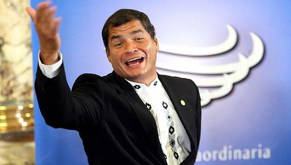 Correa comenzó su mandato en el 2007. (Perú21)