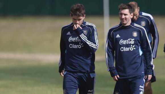 DT Sabella optaría porque Lionel Messi  no arranque ante Paraguay. (AP)