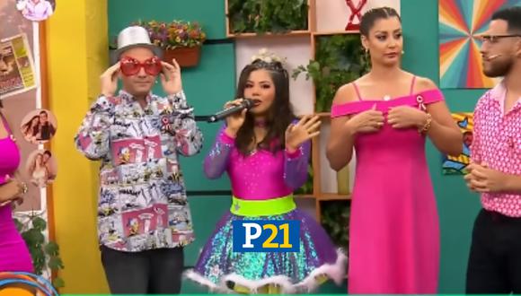 'Metiche' encaró EN VIVO a Estrella Torres. (Foto: Panamericana TV)