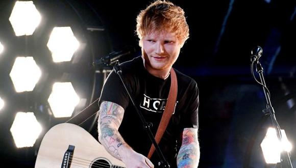 El cantante y compositor Ed Sheeran planea hacer una cinta donde sería la estrella. (Créditos: AFP)