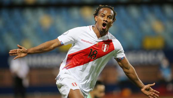 André Carrillo llegó a Lima para entrenar con la selección peruana. (Foto: AP)