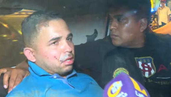 Sospechoso detenido por el secuestro de un empresario dice que no está implicado en el ilícito. (Foto: captura TV)