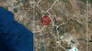 Tacna: sismo de 4,2 de magnitud fue sentido esta noche en Tarata