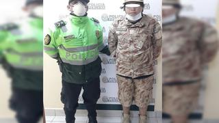 Intervienen a joven por vestir el uniforme del Ejército sin ser miembro de la institución en Cusco