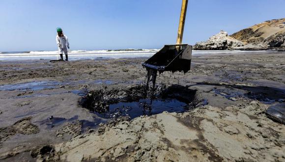 Derrame de petróleo afecta playas del Callao y Lima. (Foto: GEC)
